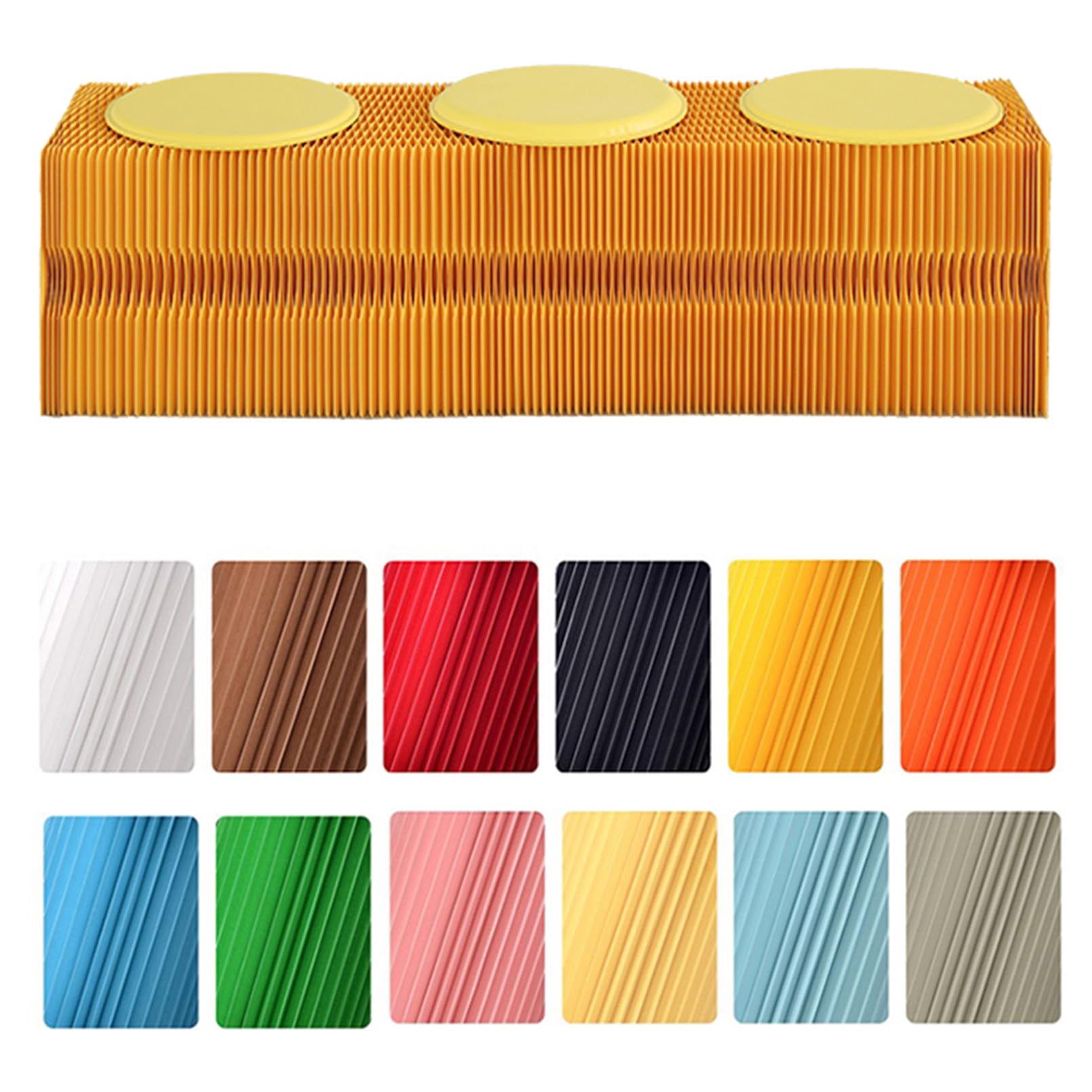 Tabouret en papier kraft extensible et pliant pour salon