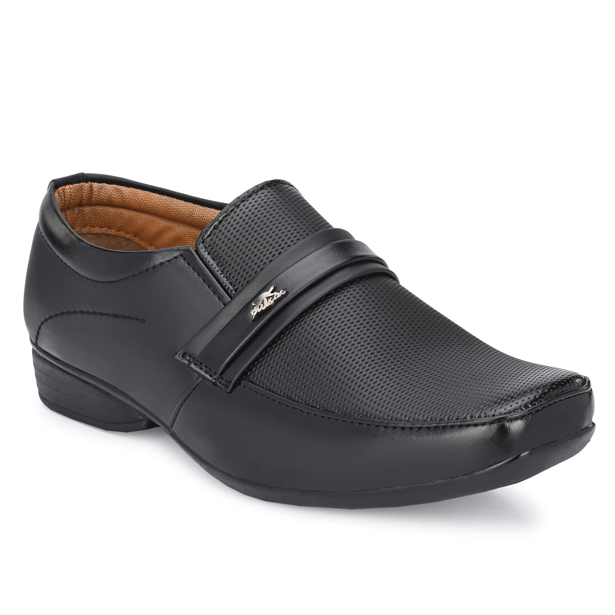 Stylelure Synthetic Leather Black Formal Shoes for Men-7 (B09KNMZ2GT) Amazon Price History, Amazon Price Tracker