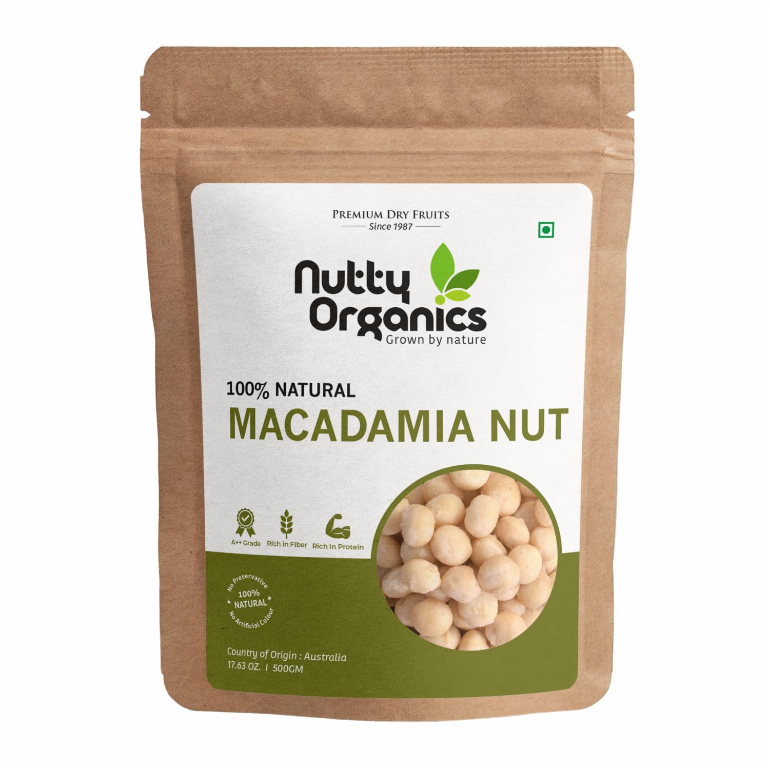 See full amazon price history chart for NUTTY ORGANICS Macadamia Nuts - 500 GM | Imported (Grade A ++ Nuts, Premium Jumbo Size, Imported) NUTTY ORGANICS Macadamia Nuts - 500 GM | Imported (Grade A ++ Nuts, Premium Jumbo Size, Imported) (B0CN7DPMTV) Amazon Price History, Amazon Price Tracker
