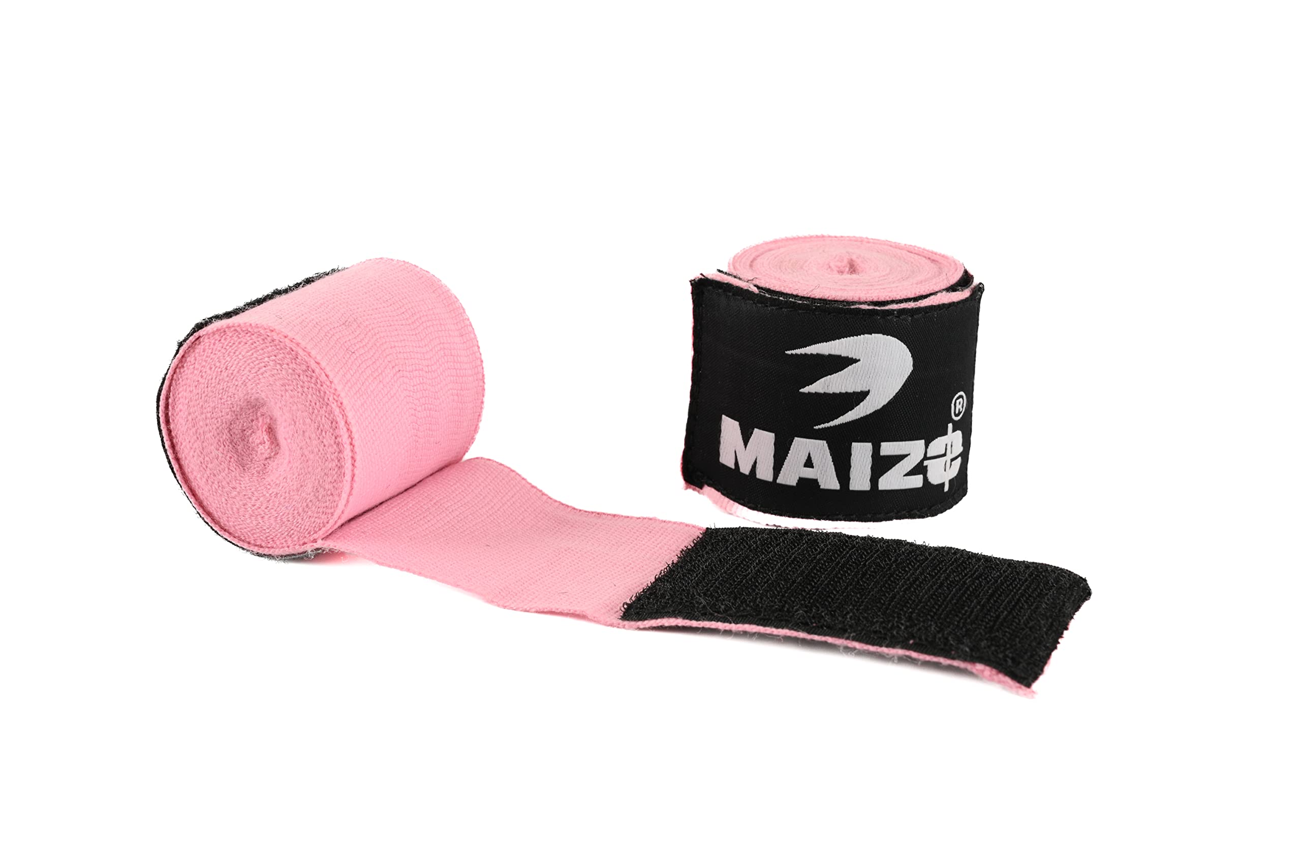 Maizo Stretchable Support Hand wrap, Workout/Boxing & Punching Great for MMA, Muay Thai, Martial Arts, Wrist Support for Adults (108, Pink)