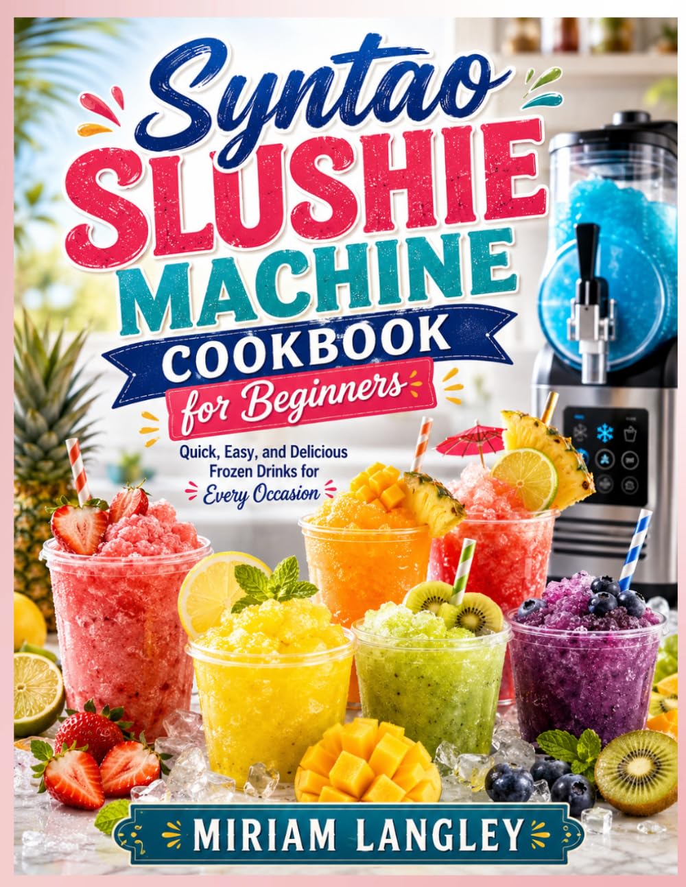 Syntao Slushie Machine Cookbook for Beginners: Quick, Easy, and Delicious Frozen Drinks for Every Occasion