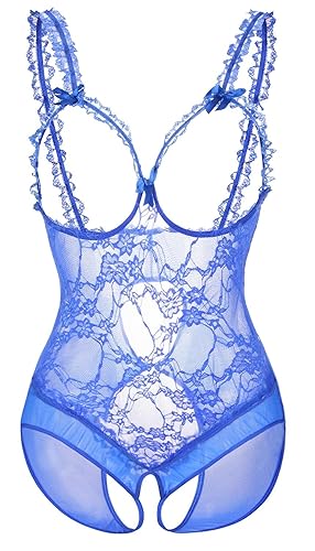 Women Sexy Lingerie Nightwear - One-Piece Bodysuit Nightie Plus Size,