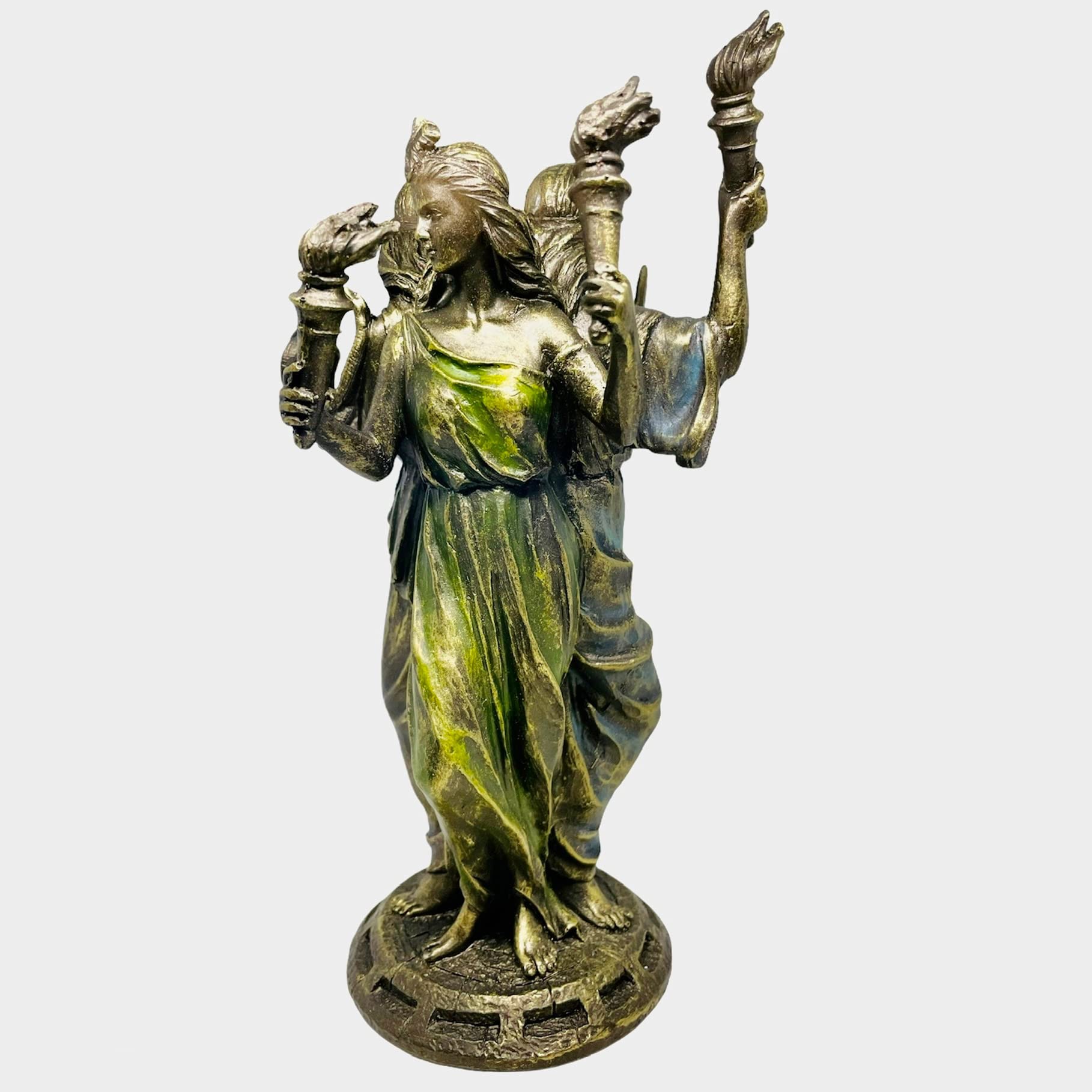 Hecate Triple Goddess Resin Figure 21cm High : Amazon.ca: Home