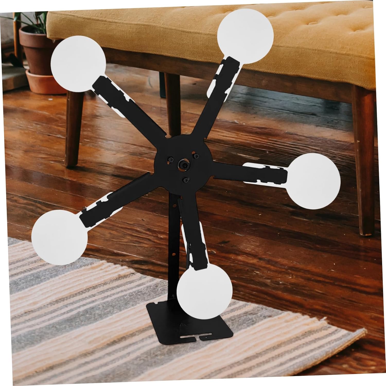 ibasenice Target Archery Soft Practicing Plates Steel Practice Tools Iron