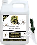 Spider Killer & Repellent Spray - Powerful Peppermint Formulation Kills & Repels All Types of Spiders and Works Better Than Ultrasonic Gimmicks - 128 fl oz Gallon Ready to Use