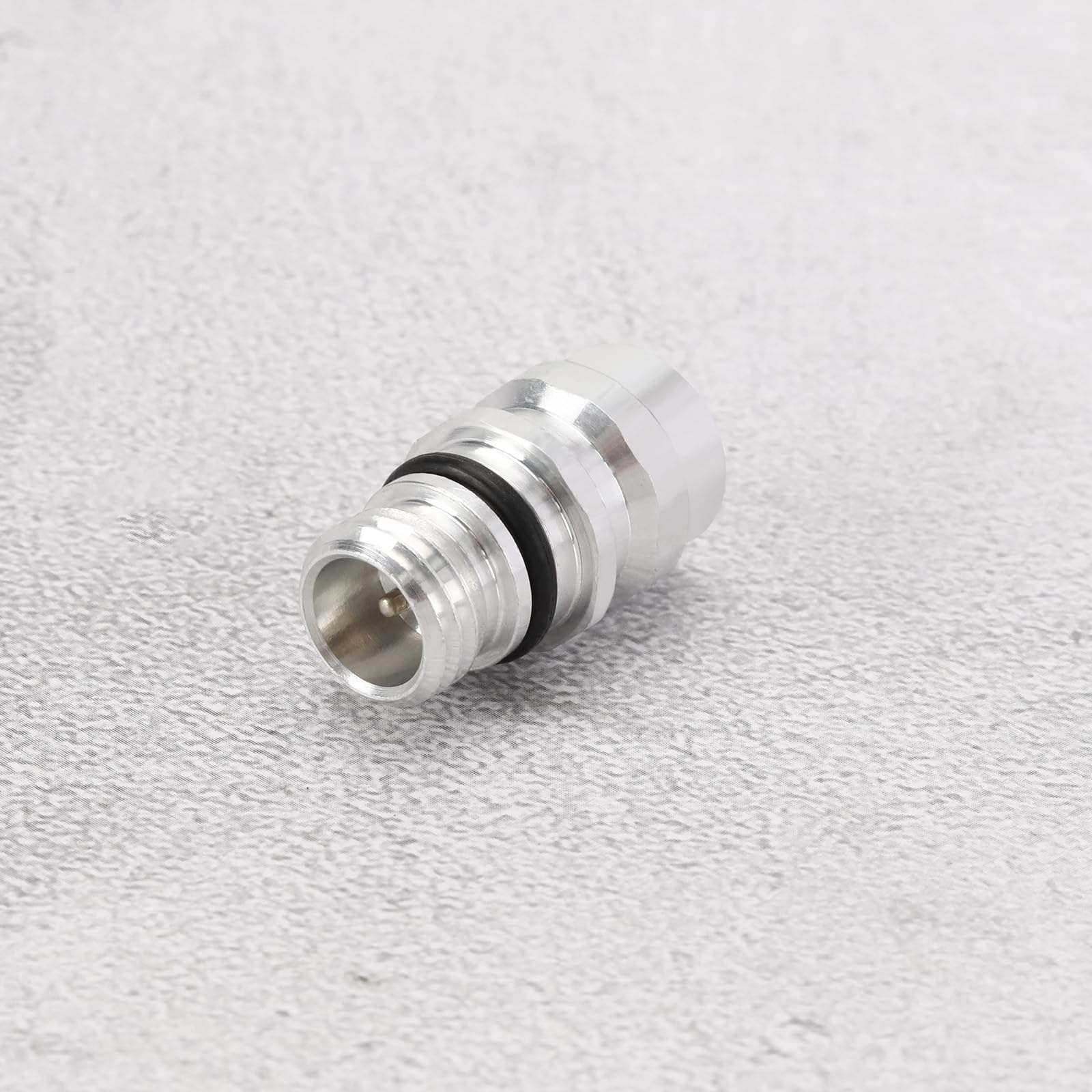 Zestaw 2 adapterów do konwersji R134A do systemów klimatyzacji 357820795H 357820795J zawór modernizacyjny ze stopu aluminium