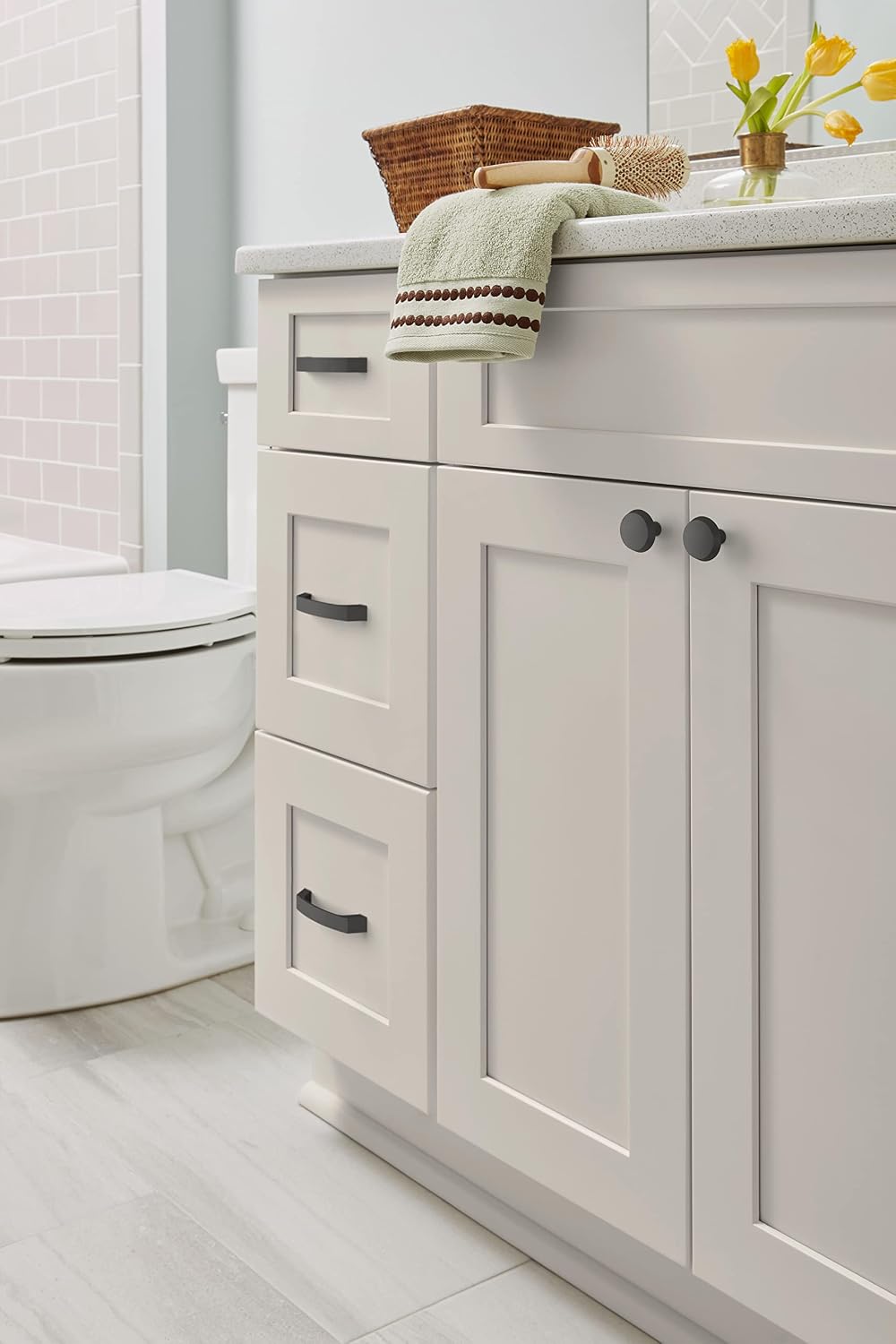 Amerock Amerock BP36844FB BP36844 Premise 3-3/4 Inch Center to Center Arch Cabinet Pull