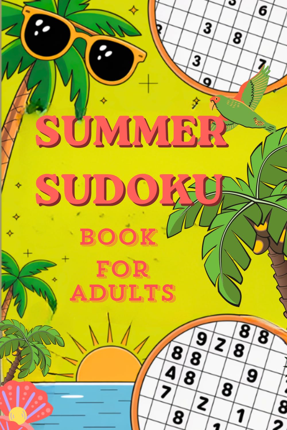 Summer Sudoku Book for Adults: Stimulating Activity Companion for Grown-Ups