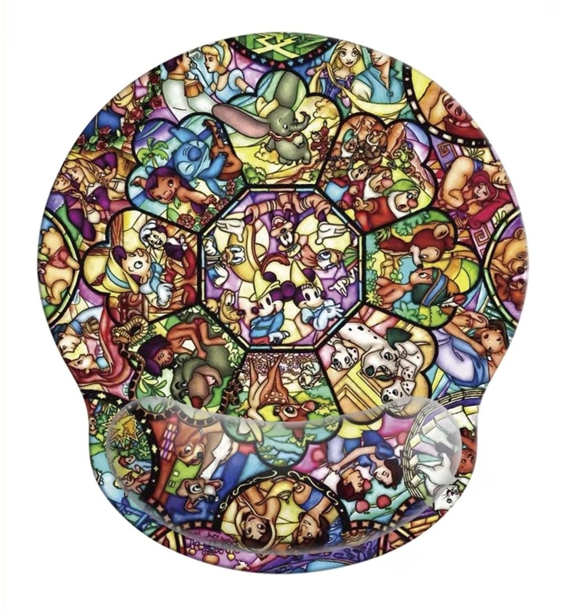 Anime Ergonomic Mouse Pad With Wrist Support and Non-Slip Rubber Base - Gel Pad for Laptop, Pain Relief, Office, Home, Gaming - Desk Accessories