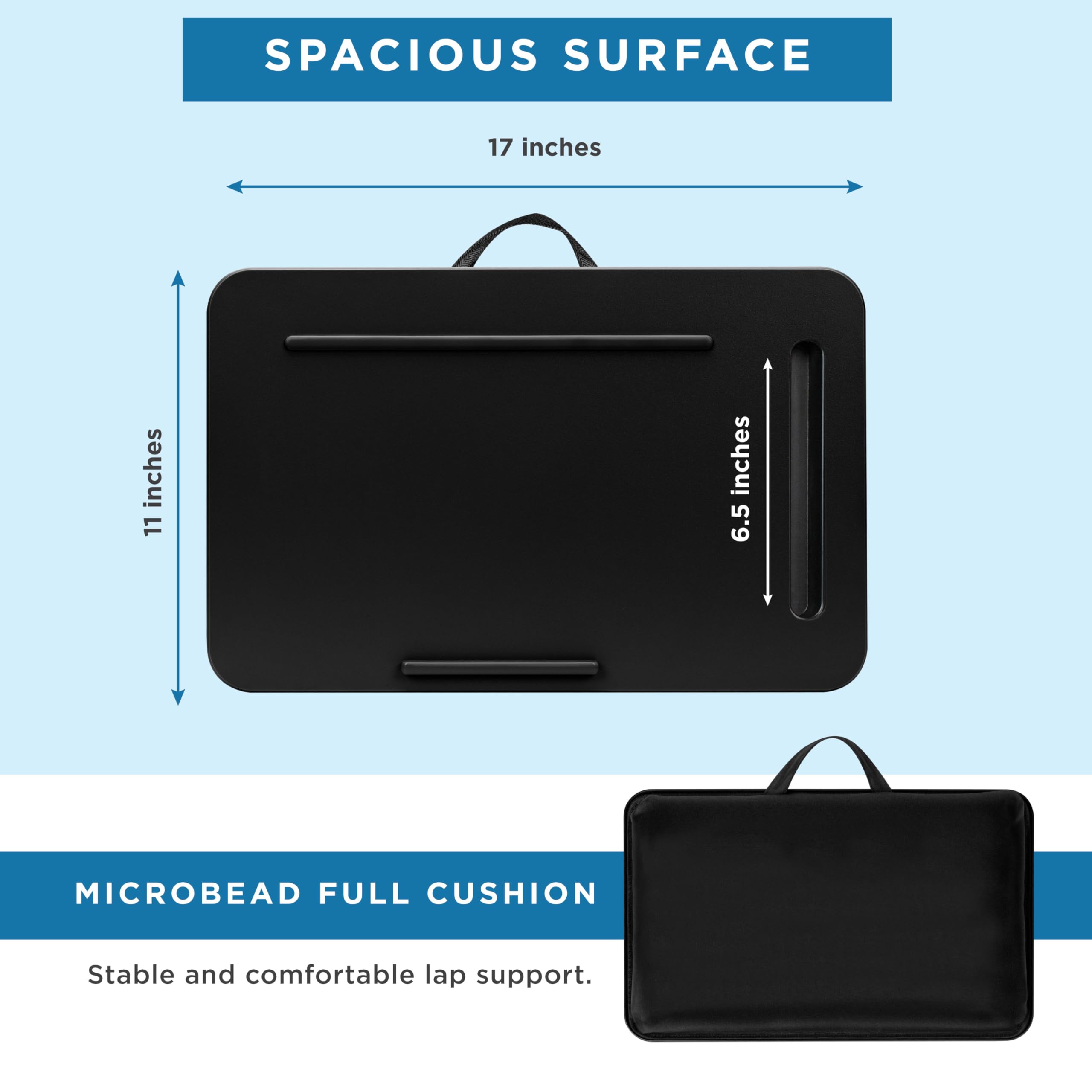 Amazon.com : LAPGEAR Sidekick Lap Desk with Device Ledge and Phone