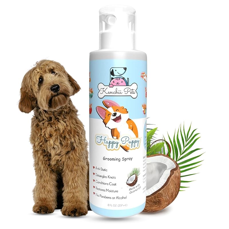 Condicionador Desembaraçante para Cães Kenchii Happy Puppy em Spray 250 mL