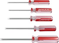 Kyuionty 5-Piece Magnetic Spanner Screwdriver Set M1.7 M2.0 M2.3 M2.6 M2.8 - Precision Chrome Vanadium Steel Tips