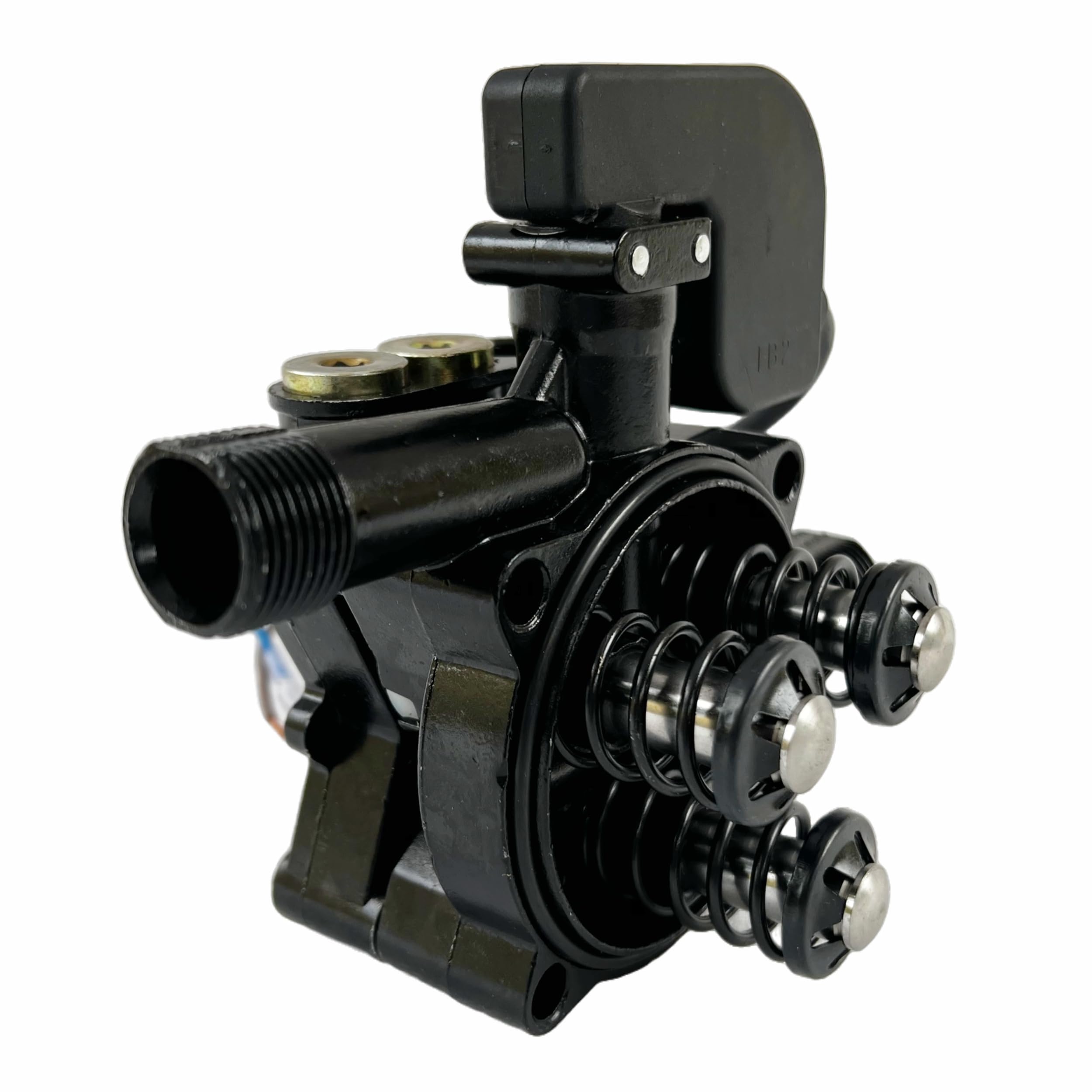 CAZAR Rectangular Car Washer/Pressure Washer Head Assembly Set with Auto-Cut Off Switch for Pressure Washer Machine Suitable for Machine Having Rectangular Head/Pump Assembly.(5X5cm)