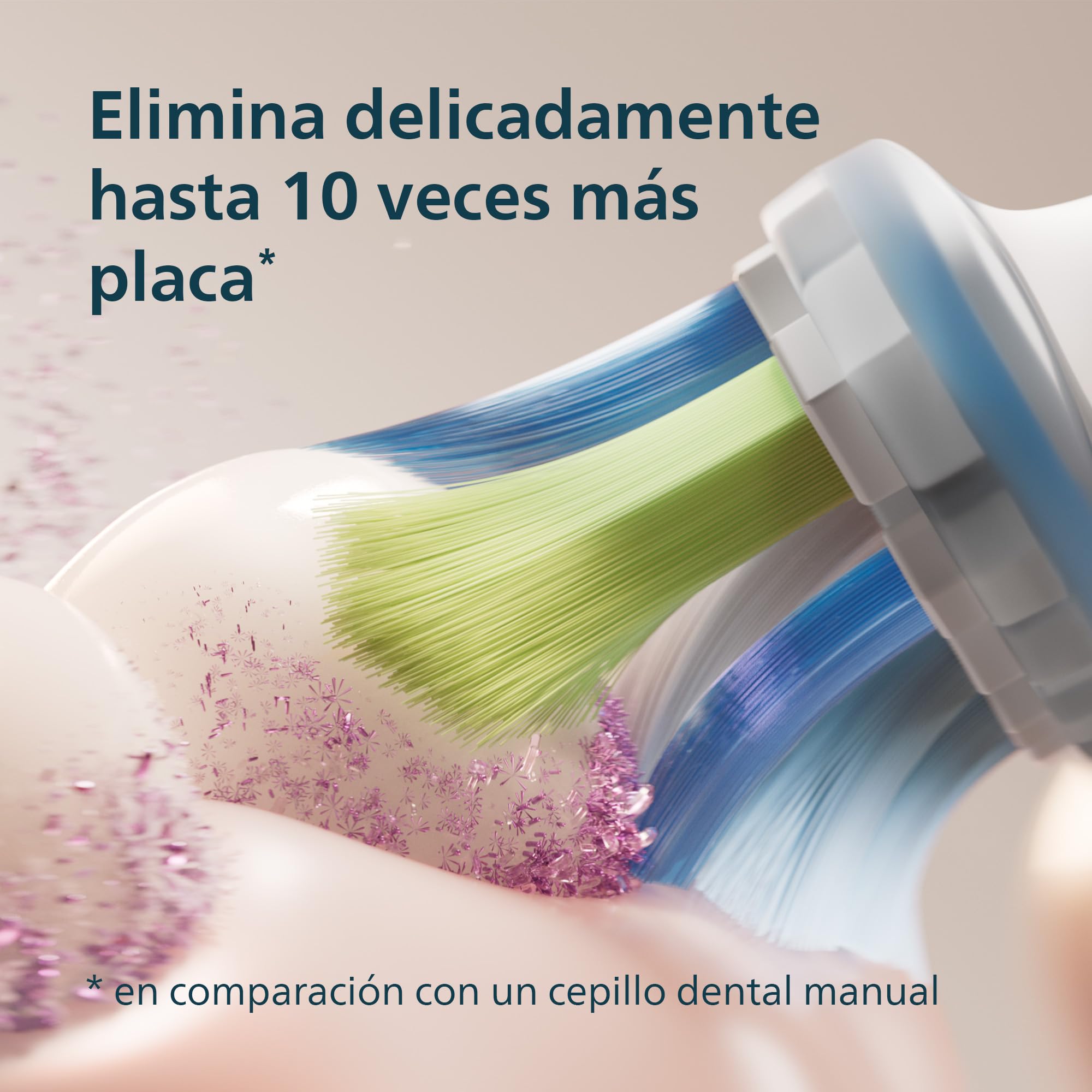 Philips Sonicare DiamondClean 9000 Pack Doble, 4 Modos, 3 Intensidades, Aplicación, Sensor de Presión