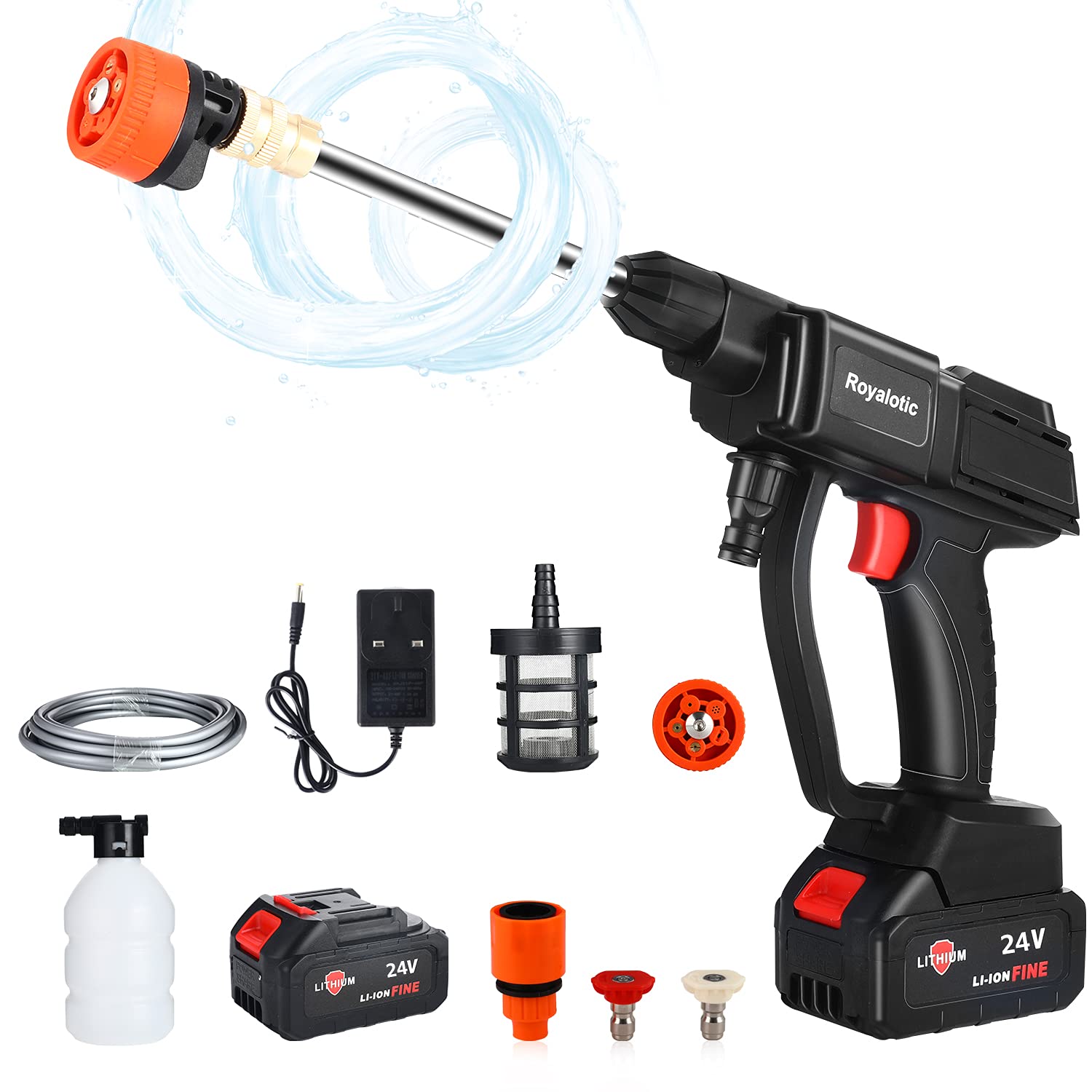 Buy Cordless Pressure Washer Battery Jet Washer Portable Pressure