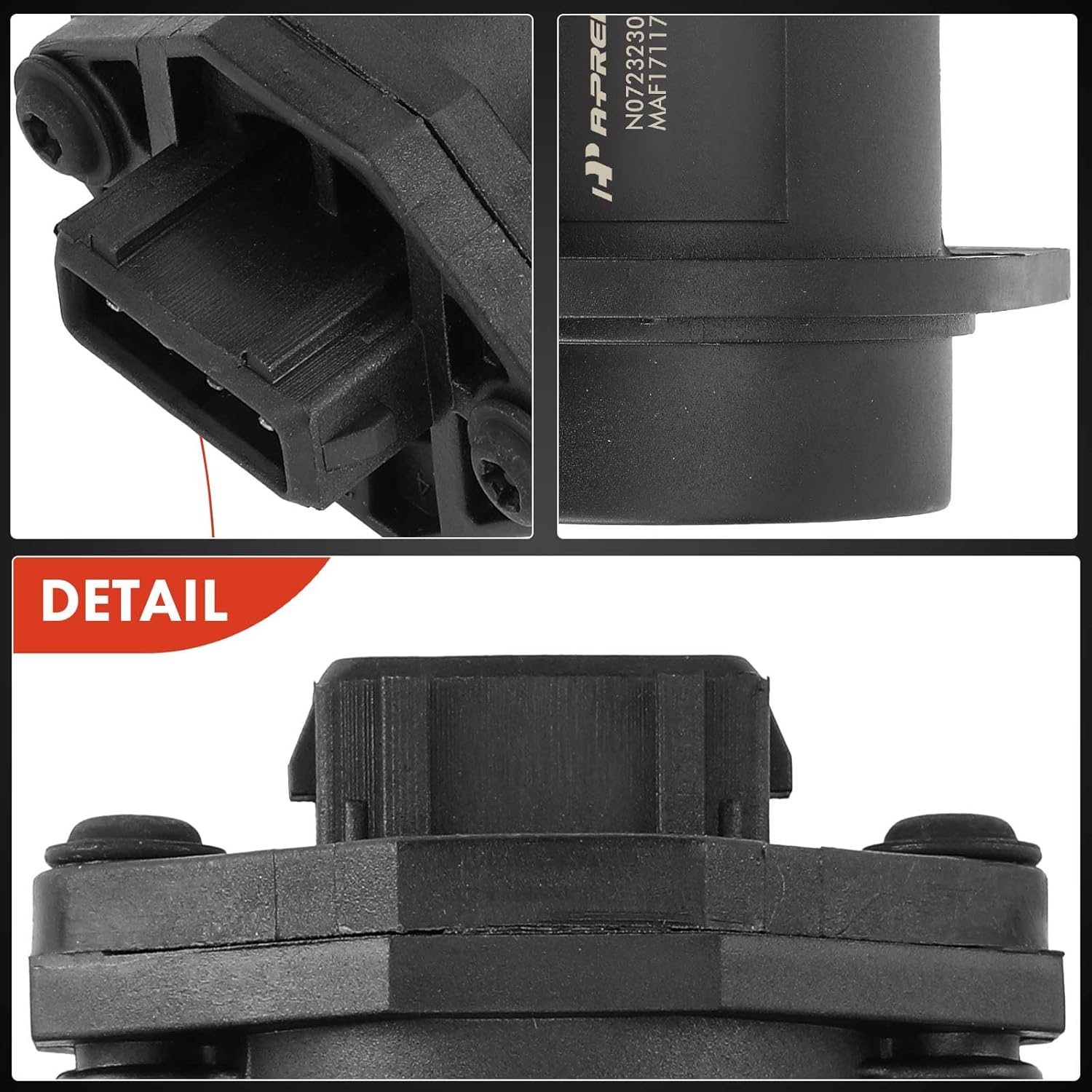 A-Premium Mass Air Flow Sensor Meter Compatible with Volkswagen Jetta 1993-1998, Passat 1995-1996 1998-1999, Golf 1993-1998, Cabrio 1995-1999 & Audi A4 1997-1999, A4 Quattro 1997-2000, 1.8L 2.0L