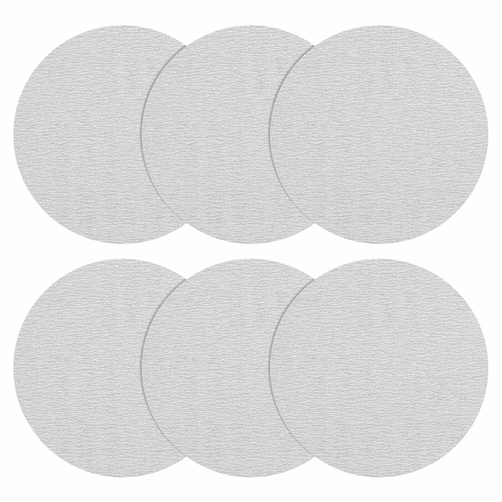 DTGN 125mm 320Gri Hook and Loop Sanding Disc 25Pcs White Aluminum Oxide