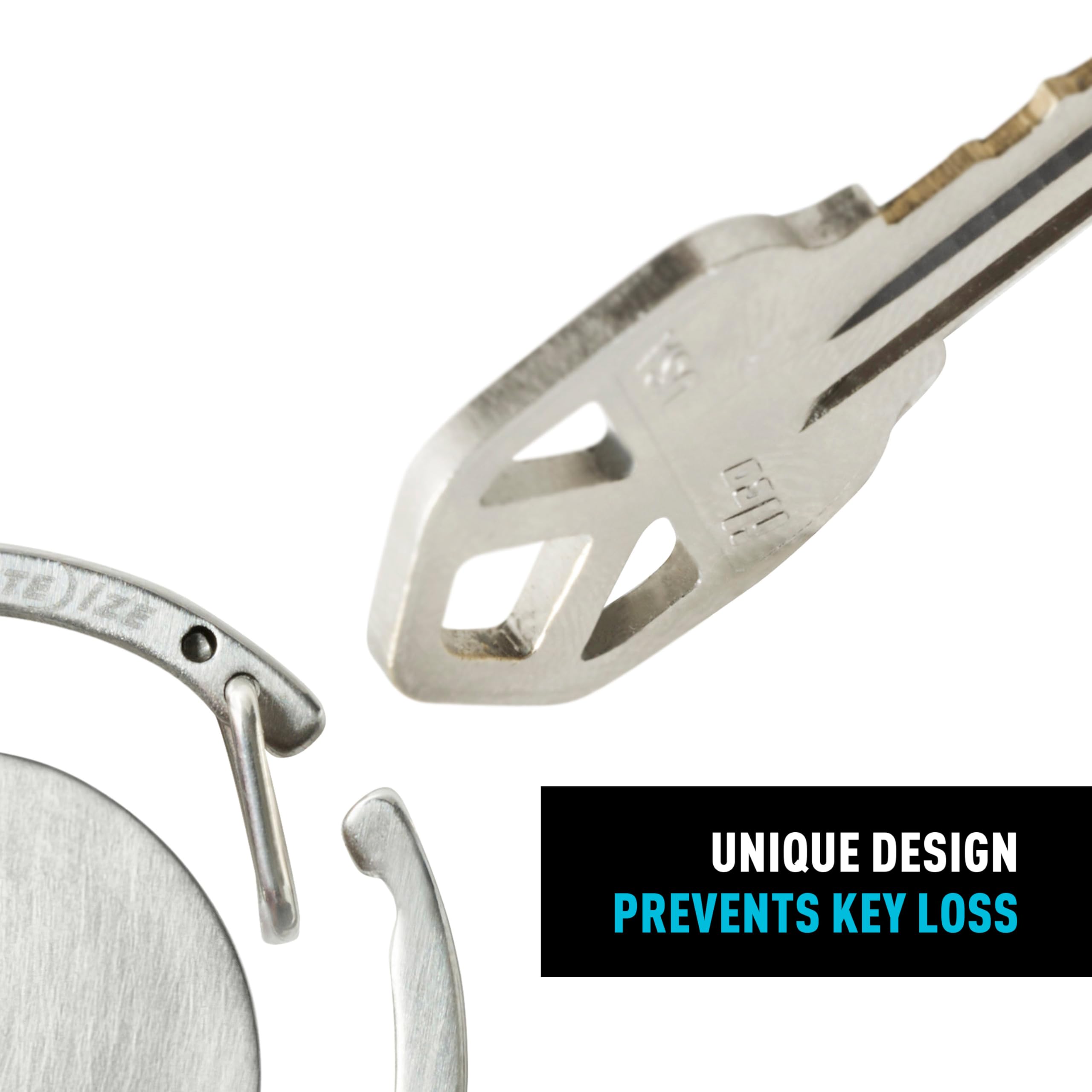 Amazon.com: Nite IZE Medallion™ USA Flag Key Carabiner, Stainless