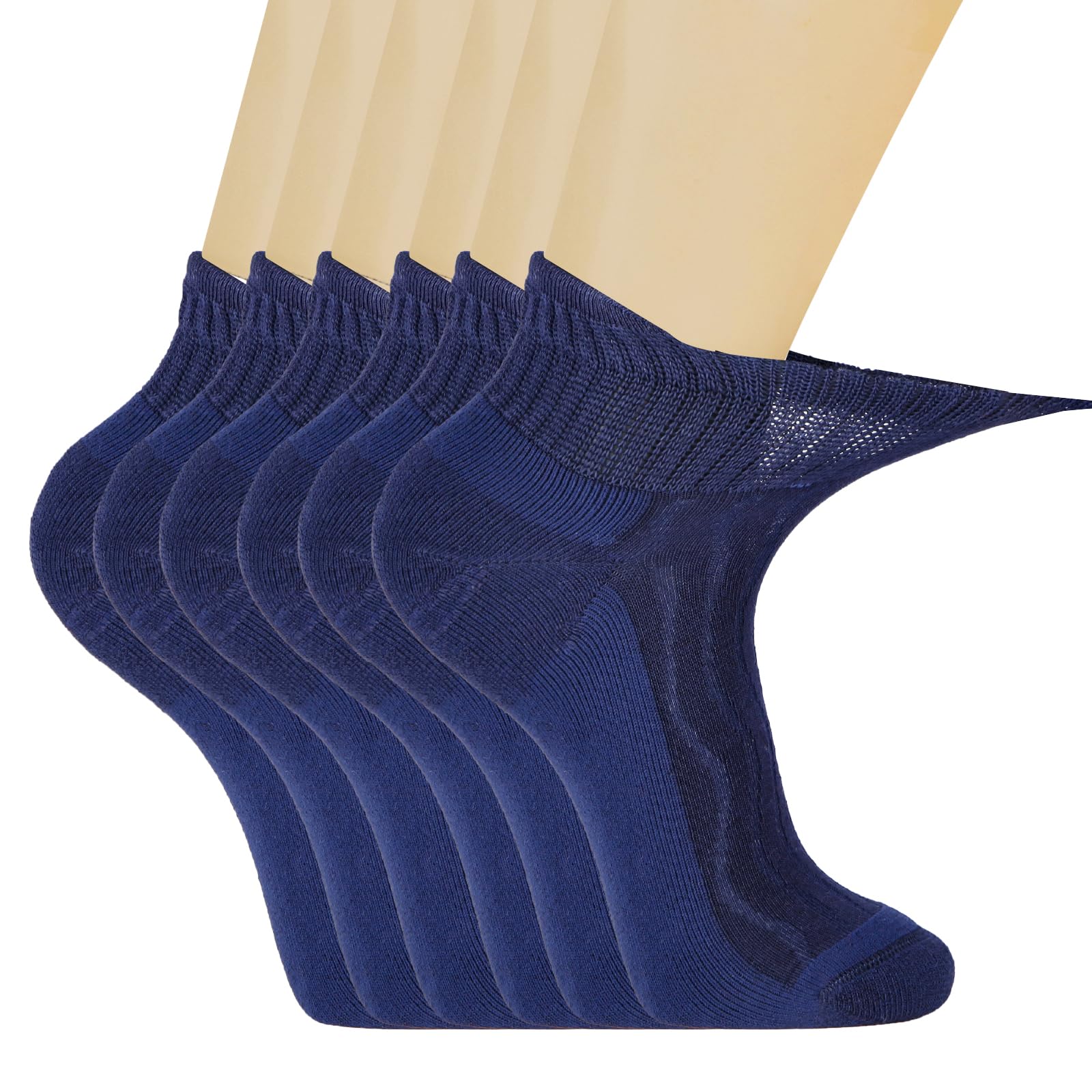 +MD Bamboo Viscose Ankle Diabetic Socks - diabetes care | Mubboo