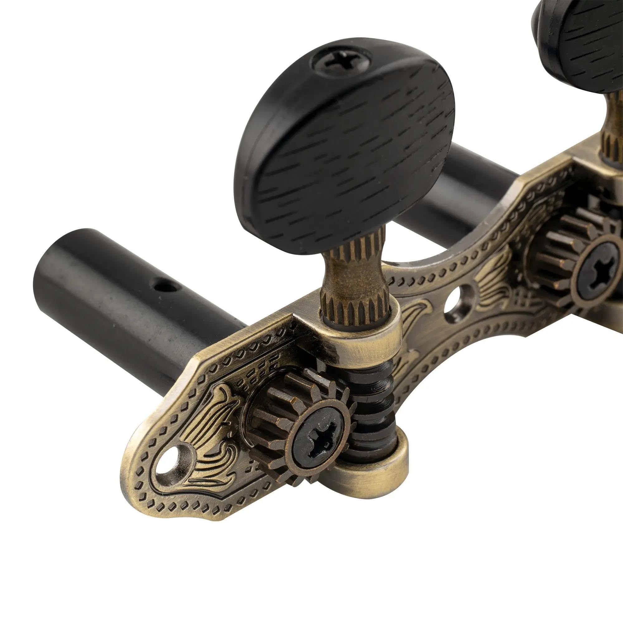Meccaniche Per Chitarra Accordatori Per Chitarra Classica Chiavi Di Accordatura Teste Macchine Set Accessori Strumenti Musicali(Brass)