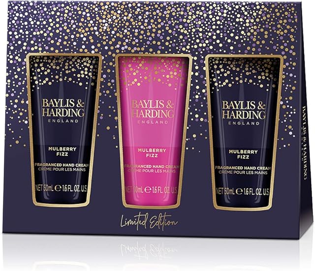 Baylis & Harding Mulberry Fizz Luxury Hand Treats Gift Set - Vegan Friendly