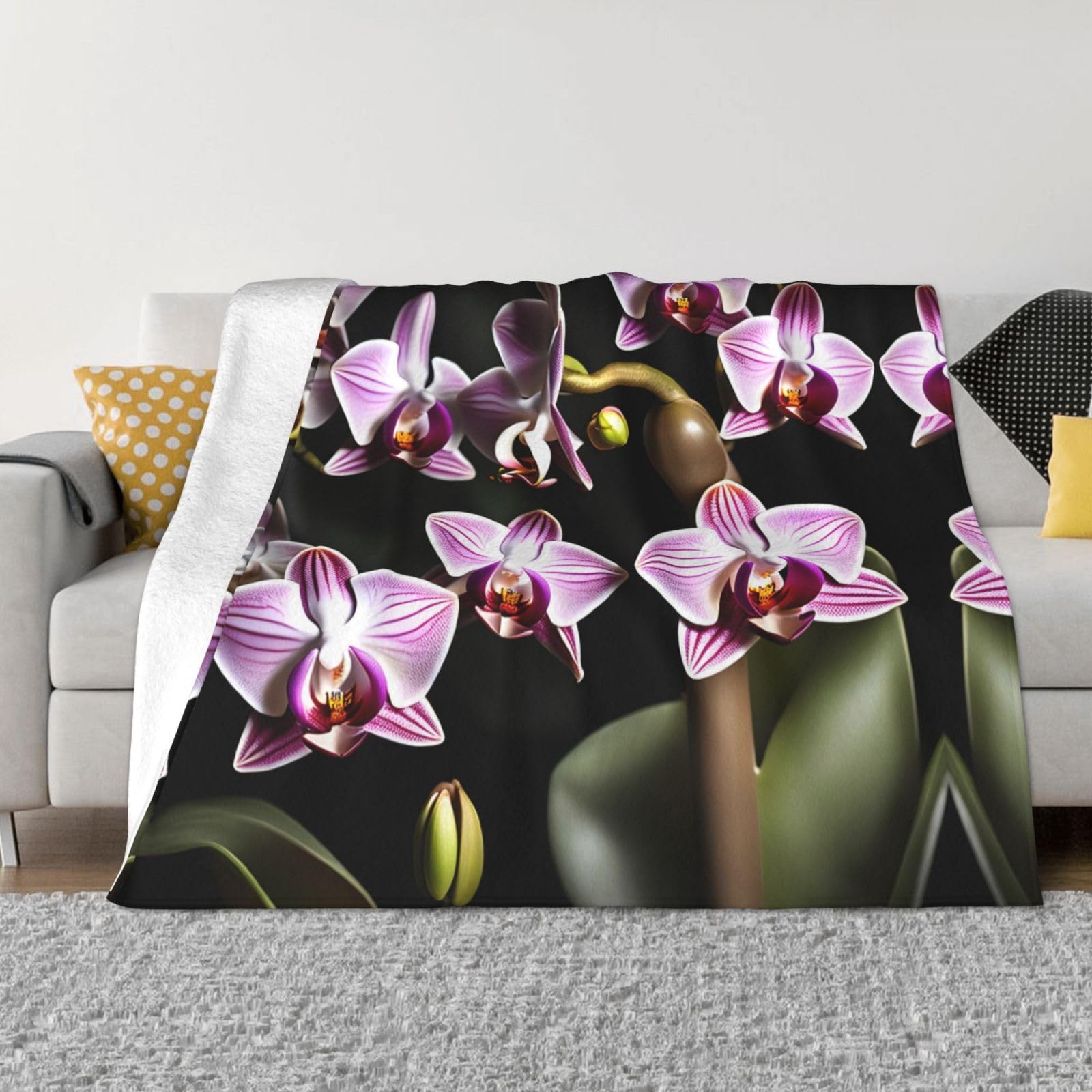 Couverture polaire flanelle anti-froid et légère pour rester au chaud au lit