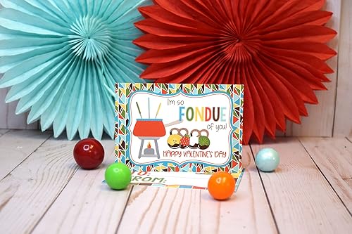 Miniatura 2 de Amanda Creation Tarjetas de intercambio con temática de San Valentín para niños para regalar a amigos y compañeros de clase, treinta (30) tarjetas