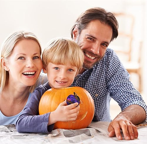 Miniatura 6 de 30 piezas de Halloween Pop It, recuerdos de fiesta de Halloween, mini llavero de juguete para la ansiedad, juguete para aliviar el estrés, bolsas de