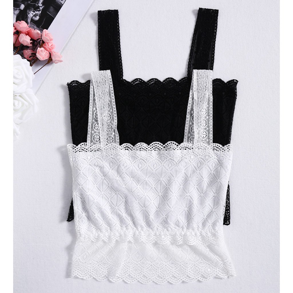 Sayletre 8-14 Years Young Girls' Cotton Blend Sports Training Bras Puberty Children Soft Breathable Underwear Teenage Kids Crop Vest Tops Clothing