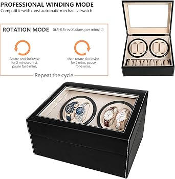 mechanical watch box