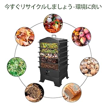 シマミミズ 2000匹　生ゴミ処理、肥料、その他 家庭用生ごみ処理容器（ミミズコンポスト） 金子みみずちゃんの