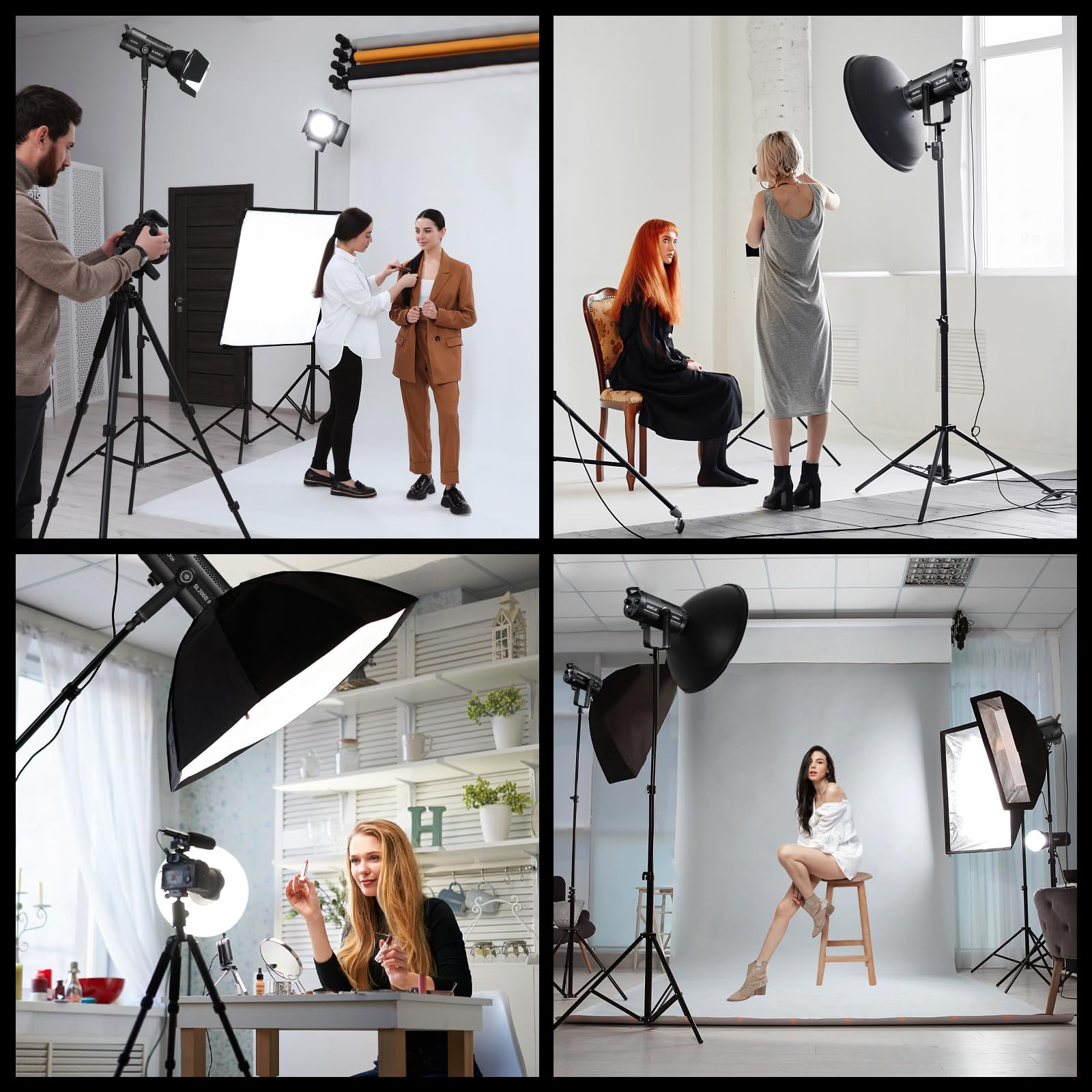 GODOX SL200IIIBi-Color LED Monolight luce fissa 160W/210W/330W 2800-6500K 80.400 Lux per Studio e Film TV Produzione
