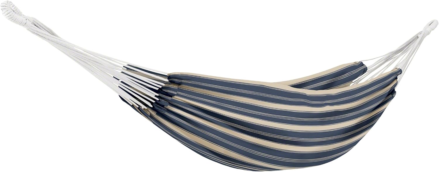 Classic Accessories Montlake™ FadeSafe™ Brazilian Hammock, Heather Indigo Blue Stripe