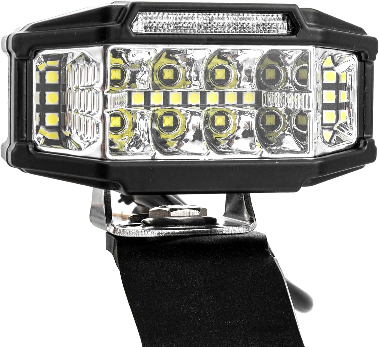 WeiSen 3.5" 42W Amber White LED Ditch Light Mount Kit Compatible with Subaru Forester Outback Wilderness 2019-2025