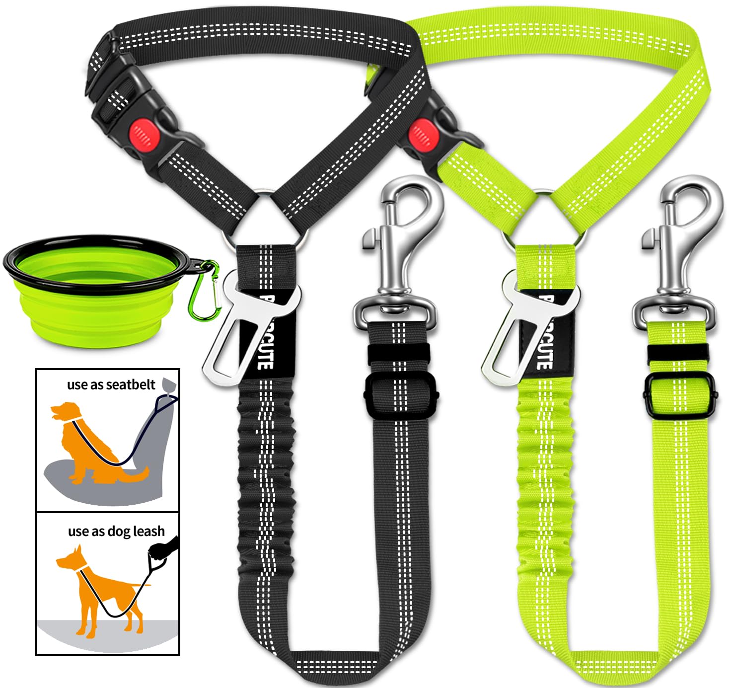 Paercute 3-in-1 Seat Belt