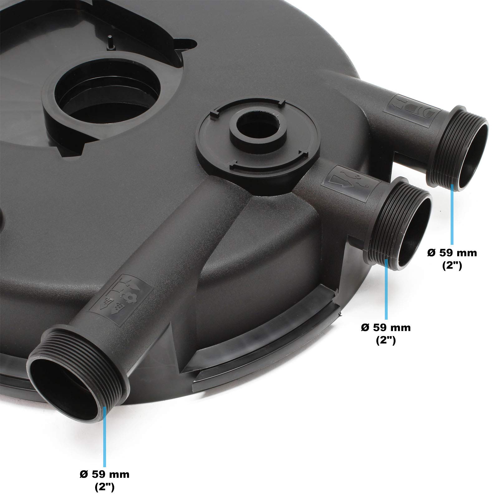 AquaOne Joint D'Étanchéité UVC 75mm Pour Clarificateur CPF 20000-75000 Filtre Bassin