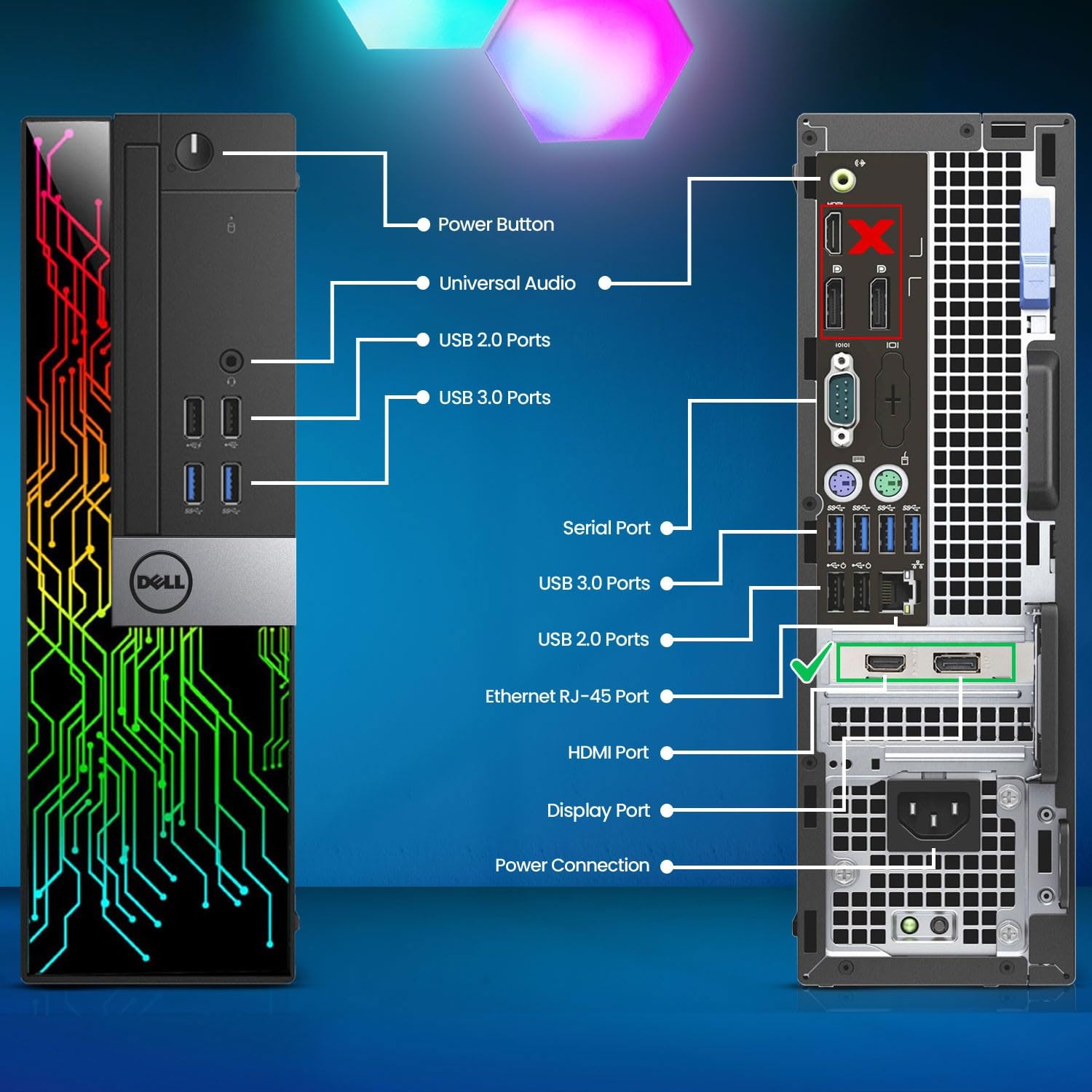 Amazon.com: Dell RGB Gaming Desktop Computer PC - Intel Core i7