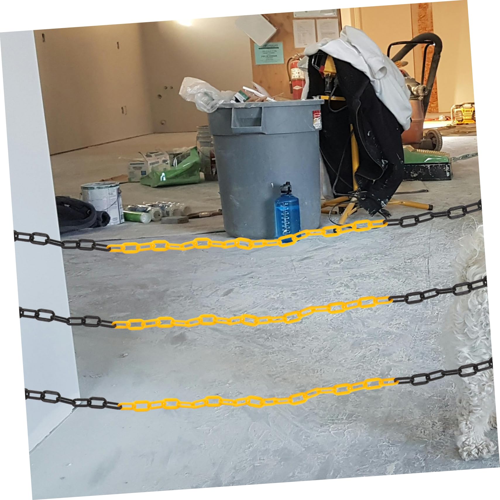 Garneck Catena Sicurezza per Catena Cautela per Controllo e Isolamento Visibilità e Resistente per e Sicurezza