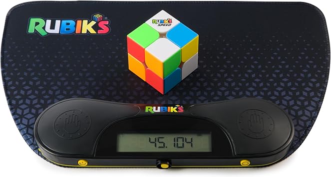 Rubik's Speed Timer & Mat Set for Speedcubing. Practice for Competitions