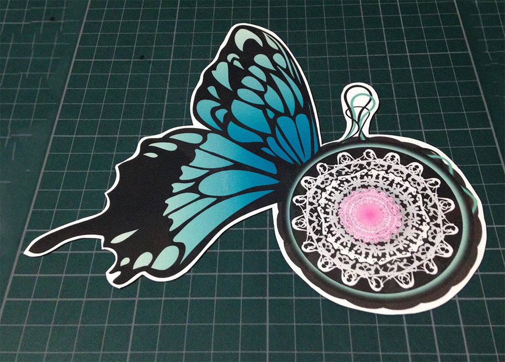 Amazon.co.jp: 初音ミク 巡音ルカ magnet マグネットステッカー