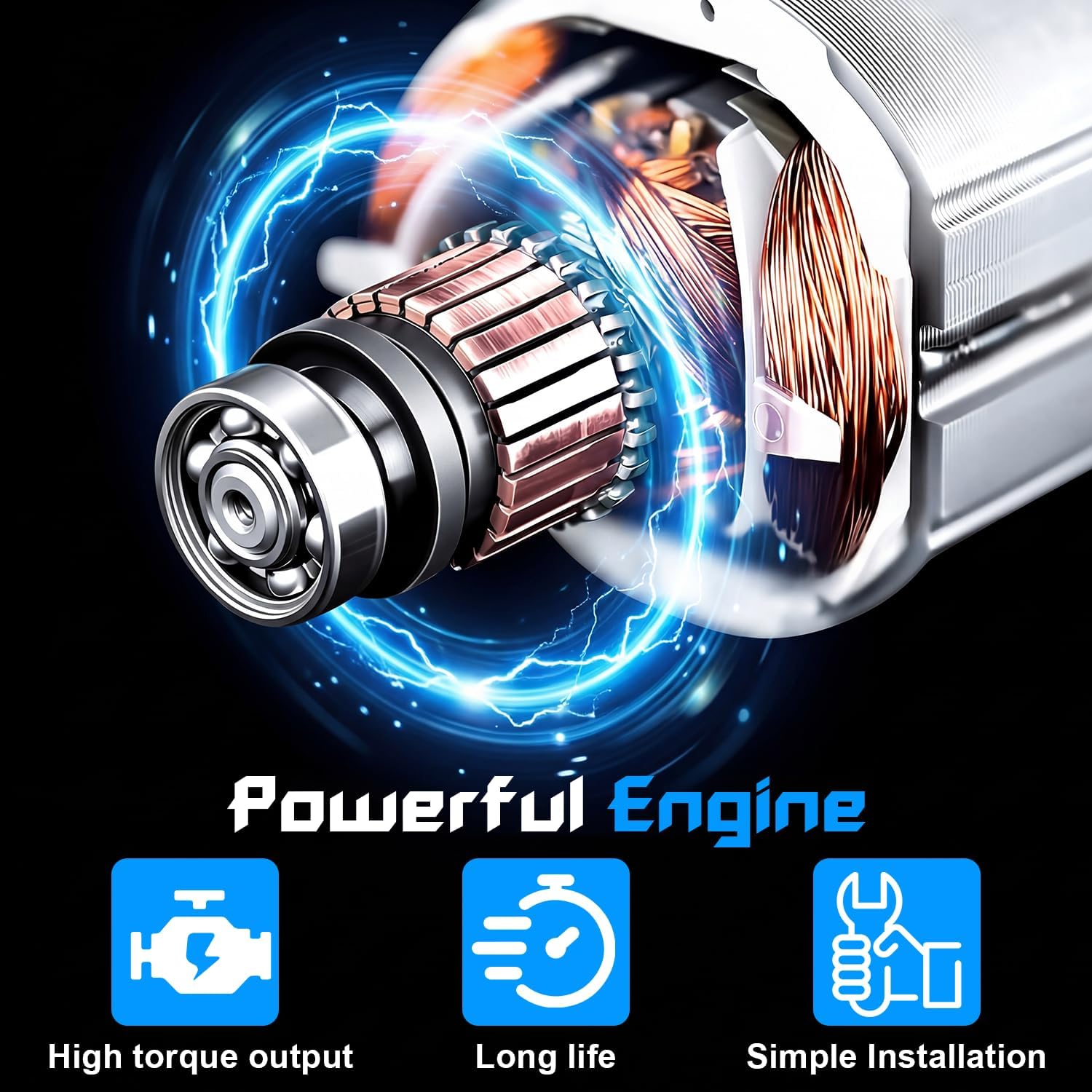 3317084.000U RV Awning Motor Drive Repair Kit Compatible with Dometic 9200 Series Power Awnings, Replaces Parts # 3316605.001, 3316605.017, 8962001.400U