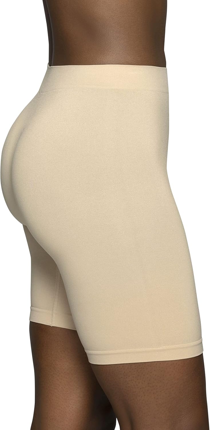 Vanity Fair Women's Seamless Slip Shapewear Shorts, No Show Look Under Dresses, Skirts & Pants - Image 2