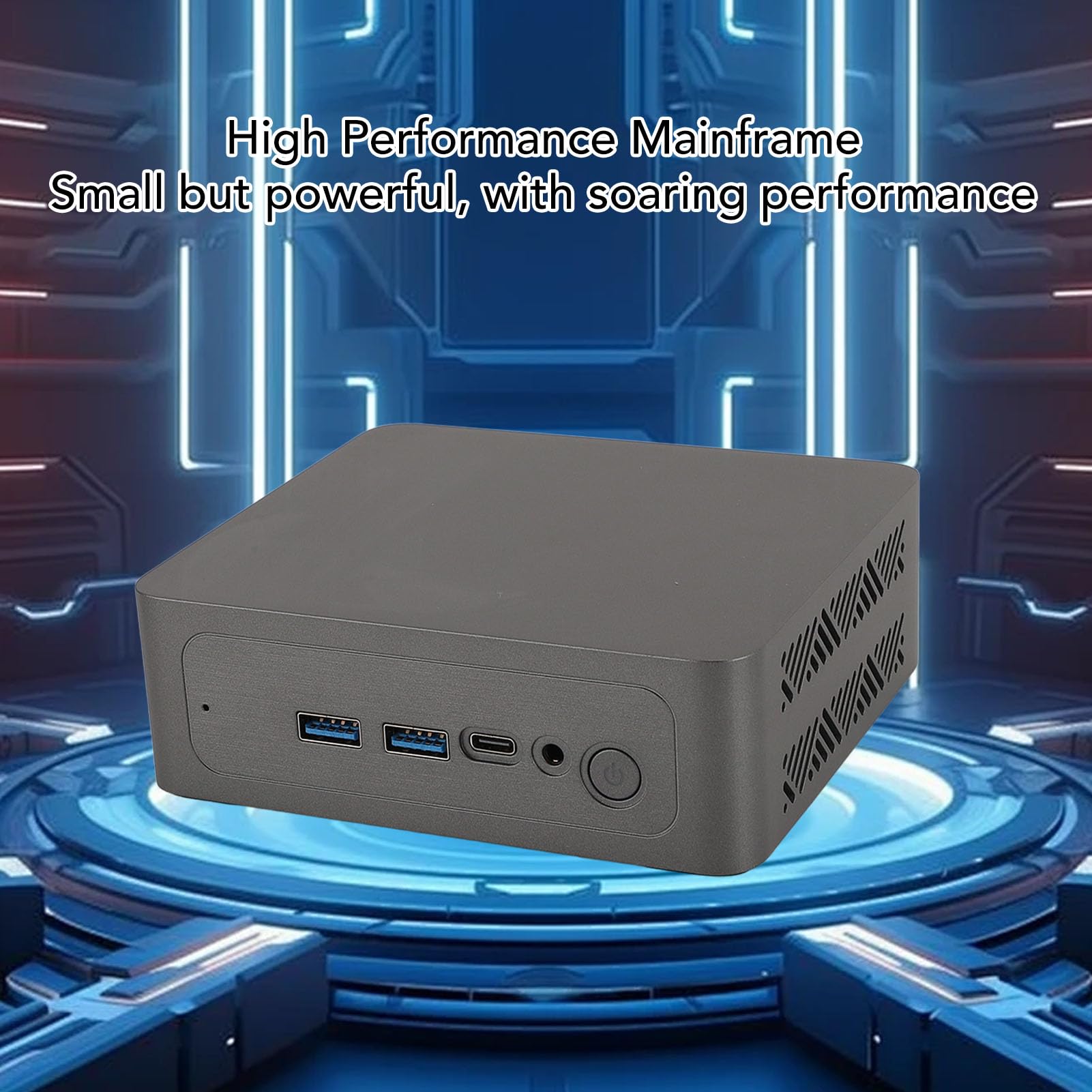 Mały Komputer Stacjonarny, łatwa Konfiguracja Mały Komputer Stacjonarny, 2666 MHz, Przenośny do Profesjonalnego Statku (wtyczka UE 8GB+512GB)