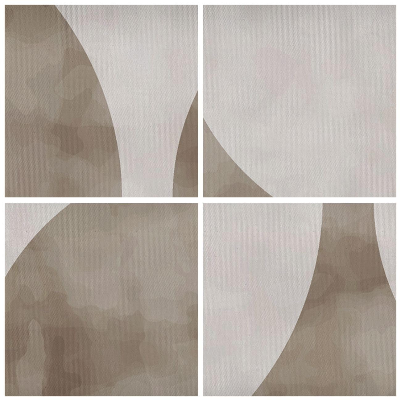 Cuadro Decorativo 160x50cm Moderno Panorámico Abstracto Pastel - 5488 | Minimalismo Brillante Formas Cuadro sobre Lienzo Grande Arte mural Decoración del Hogar Salón Dormitorio Cuadros de Pared