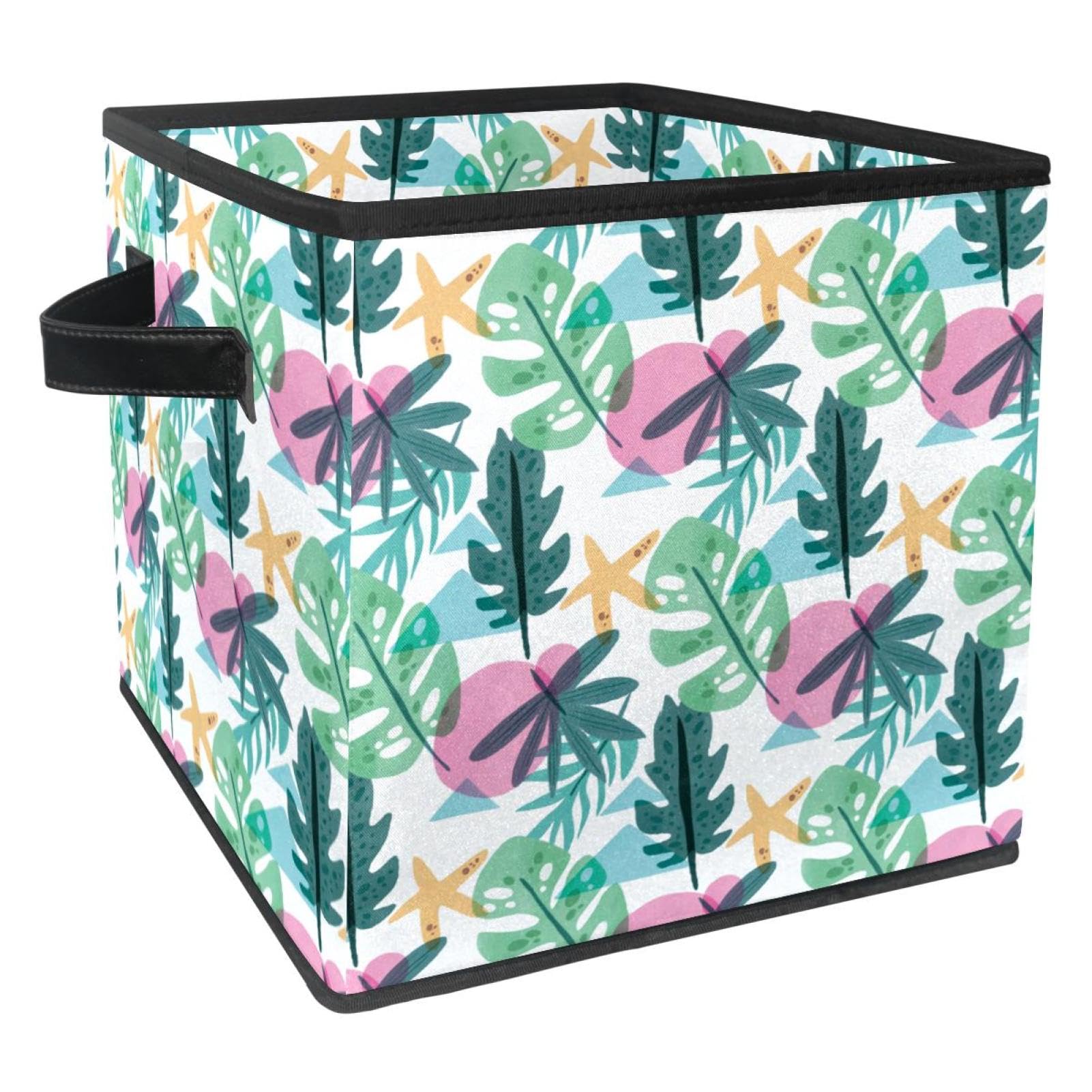 Boîte de rangement pliable avec poignées robustes pour placard et chambre d'enfant