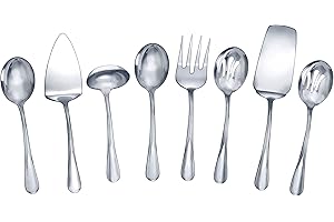 Mikasa Gourmet Basics Kaylee 8-Piece Serving Utensil Set