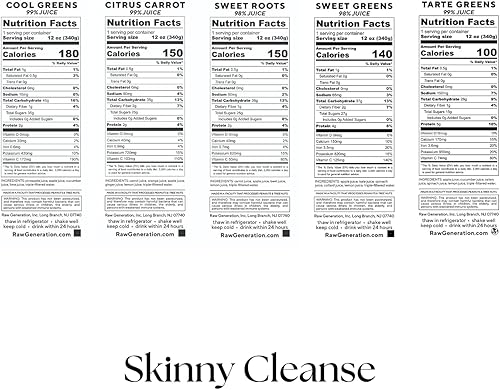 Miniatura 2 de Skinny Juice Cleanse  perder peso de forma rápida. Jugos y zumos prensados en frío 100% sin procesar., 42