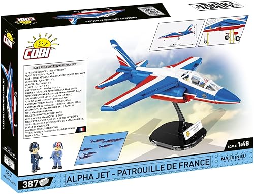 Miniatura 2 de COBI Fuerzas Armadas Alpha Jet - Patrouille de France