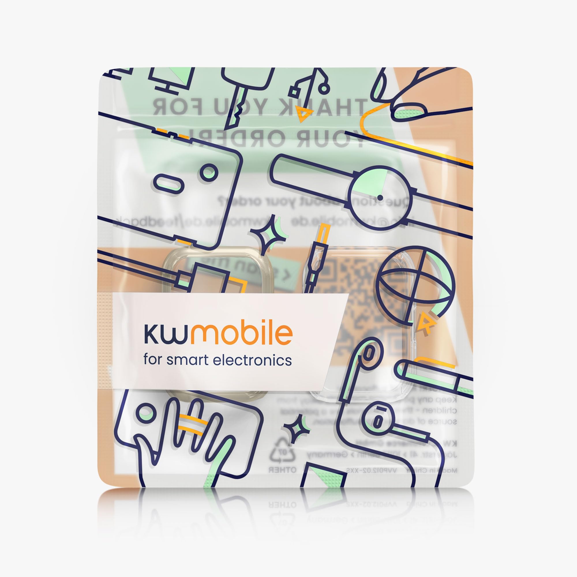 kwmobile Etui kompatybilne z Samsung Galaxy Fit 3 Case - 2X Silikonowe etui na ekran do Fitness Tracker - Przezroczysto-złote