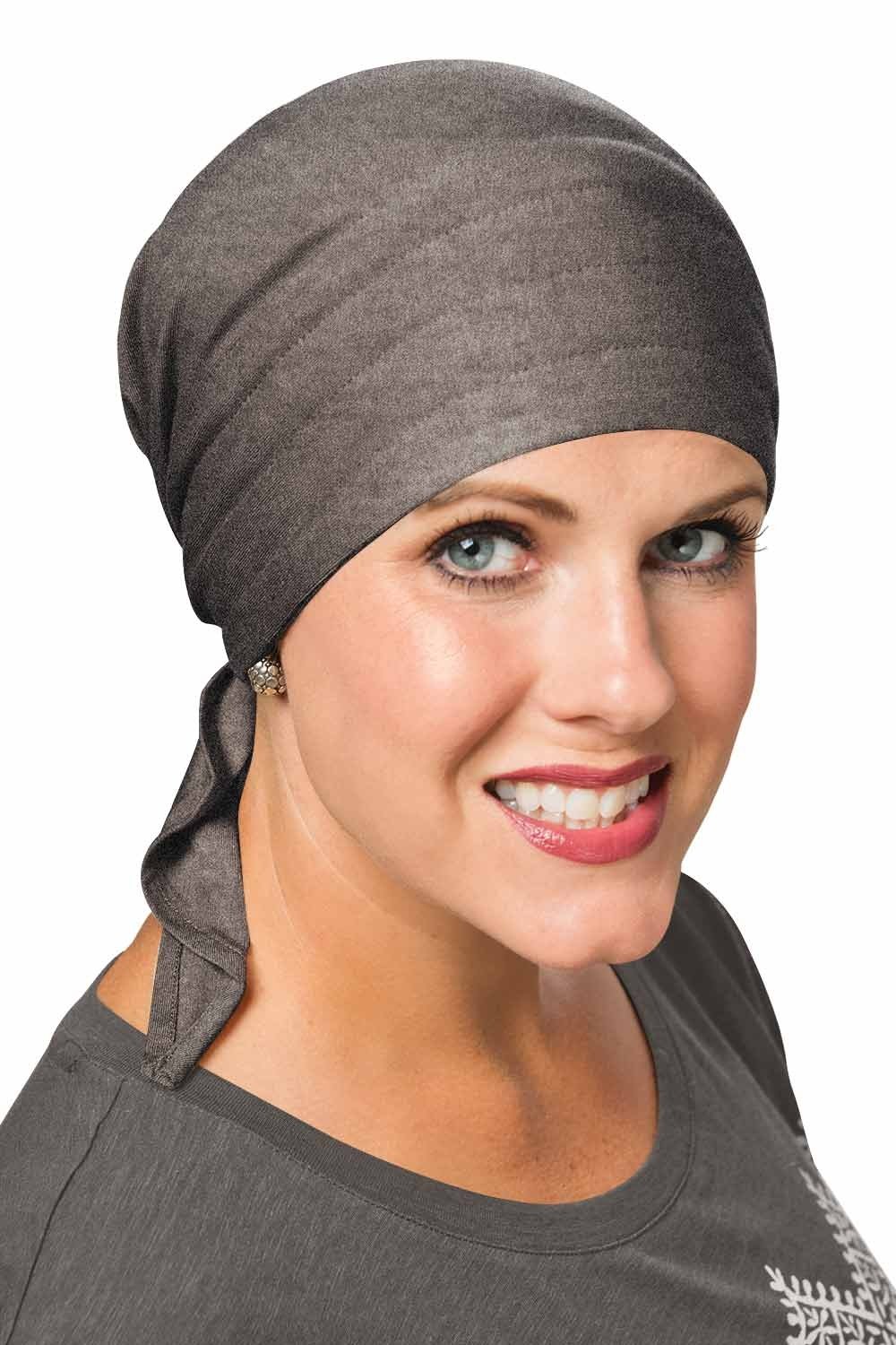 Cardani Instant Tie Headscarf - Padded Easy Tie Triangle Scarf in Luxury Viscose from Bamboo